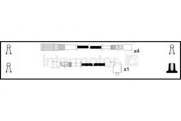 STANDARD 73664 Комплект проводов зажигания для LANCIA (Лансиа/лянча) STANDARD 73664 Комплект проводов зажигания для LANCIA (Лансиа/лянча)