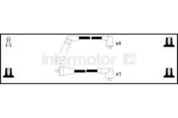 STANDARD 73784 Комплект проводов зажигания для MITSUBISHI COLT II (Митсубиши/митсубиси Cолт 2) STANDARD 73784 Комплект проводов зажигания для MITSUBISHI COLT II (Митсубиши/митсубиси Cолт 2)