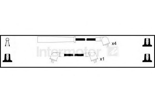 STANDARD 73290 Комплект проводов зажигания для MITSUBISHI LANCER (Митсубиши/митсубиси Ланcэр) STANDARD 73290 Комплект проводов зажигания для MITSUBISHI LANCER (Митсубиши/митсубиси Ланcэр)