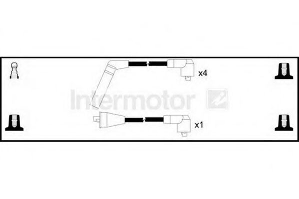 STANDARD 73738 Комплект проводов зажигания для VOLKSWAGEN LT 28-35 I (Фольксваген Лт 28-35 и) STANDARD 73738 Комплект проводов зажигания для VOLKSWAGEN LT 28-35 I (Фольксваген Лт 28-35 и)
