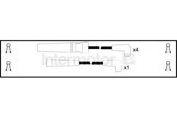 STANDARD 73757 Комплект проводов зажигания для DAEWOO ESPERO (Дэу Эсперо) STANDARD 73757 Комплект проводов зажигания для DAEWOO ESPERO (Дэу Эсперо)