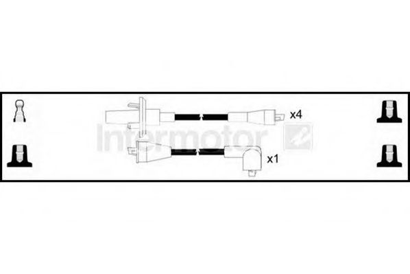 STANDARD 73766 Комплект проводов зажигания для RENAULT LE CAR (Рено Лэ cар) STANDARD 73766 Комплект проводов зажигания для RENAULT LE CAR (Рено Лэ cар)