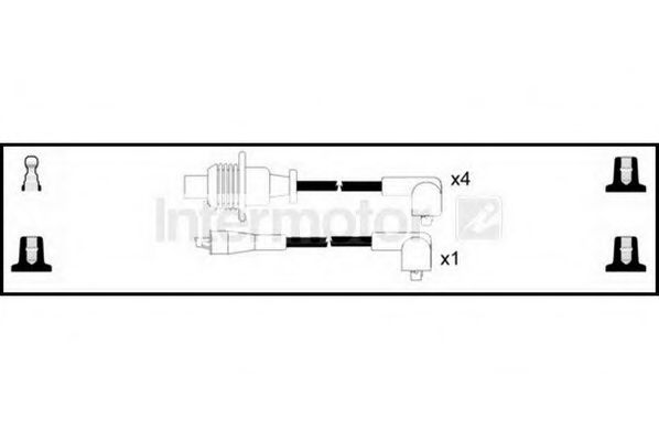 STANDARD 73770 Комплект проводов зажигания для PEUGEOT 305 II (Пежо 305 2) STANDARD 73770 Комплект проводов зажигания для PEUGEOT 305 II (Пежо 305 2)