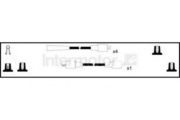 STANDARD 73850 Комплект проводов зажигания для OPEL CORSA A (Опель Cорса а) STANDARD 73850 Комплект проводов зажигания для OPEL CORSA A (Опель Cорса а)