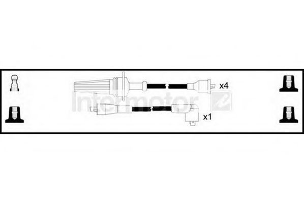 STANDARD 73928 Комплект проводов зажигания для PEUGEOT 205 II (Пежо 205 2) STANDARD 73928 Комплект проводов зажигания для PEUGEOT 205 II (Пежо 205 2)