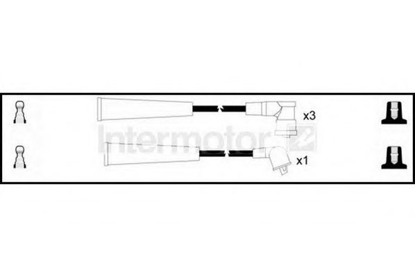 STANDARD 83087 Комплект проводов зажигания для MAZDA (Мазда) STANDARD 83087 Комплект проводов зажигания для MAZDA (Мазда)