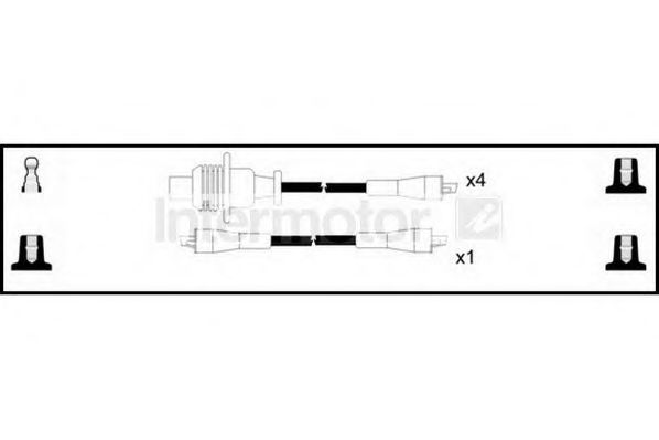 STANDARD 76029 Комплект проводов зажигания для PEUGEOT 305 II (Пежо 305 2) STANDARD 76029 Комплект проводов зажигания для PEUGEOT 305 II (Пежо 305 2)