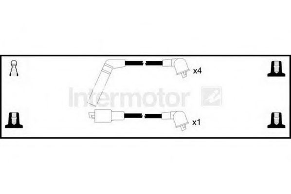 STANDARD 76035 Комплект проводов зажигания для HYUNDAI H100 (Хендай Х100) STANDARD 76035 Комплект проводов зажигания для HYUNDAI H100 (Хендай Х100)