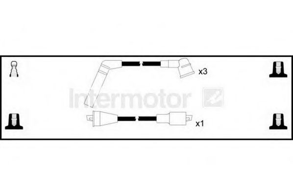 STANDARD 76048 Комплект проводов зажигания для DAIHATSU DOMINO II (Дайхатсу Домино 2) STANDARD 76048 Комплект проводов зажигания для DAIHATSU DOMINO II (Дайхатсу Домино 2)