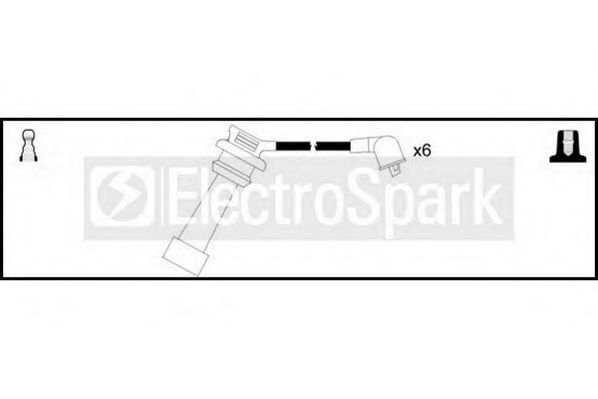 STANDARD OEK359 Комплект проводов зажигания для MITSUBISHI SIGMA (Митсубиши/митсубиси Сигма) STANDARD OEK359 Комплект проводов зажигания для MITSUBISHI SIGMA (Митсубиши/митсубиси Сигма)