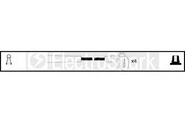 STANDARD OEK047 Комплект проводов зажигания для FORD ORION III (Форд Орион 3) STANDARD OEK047 Комплект проводов зажигания для FORD ORION III (Форд Орион 3)