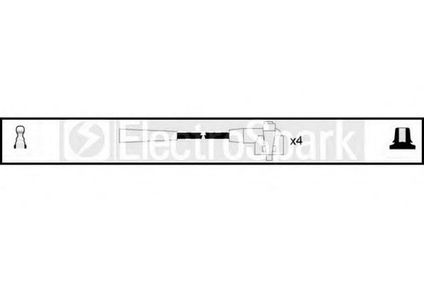 STANDARD OEK223 Комплект проводов зажигания для FORD ORION III (Форд Орион 3) STANDARD OEK223 Комплект проводов зажигания для FORD ORION III (Форд Орион 3)