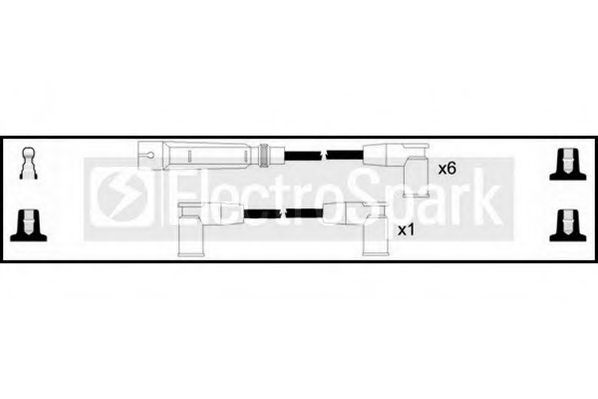STANDARD OEK791 Комплект проводов зажигания для VOLKSWAGEN LT 28-35 I (Фольксваген Лт 28-35 и) STANDARD OEK791 Комплект проводов зажигания для VOLKSWAGEN LT 28-35 I (Фольксваген Лт 28-35 и)