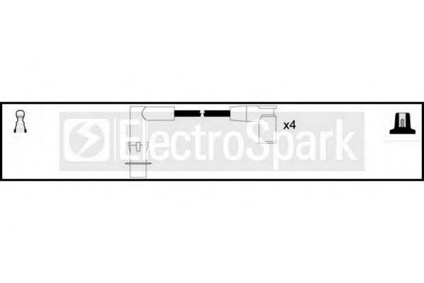 STANDARD OEK755 Комплект проводов зажигания для RENAULT LAGUNA II ER (Рено Лагуна 2 ер) STANDARD OEK755 Комплект проводов зажигания для RENAULT LAGUNA II ER (Рено Лагуна 2 ер)