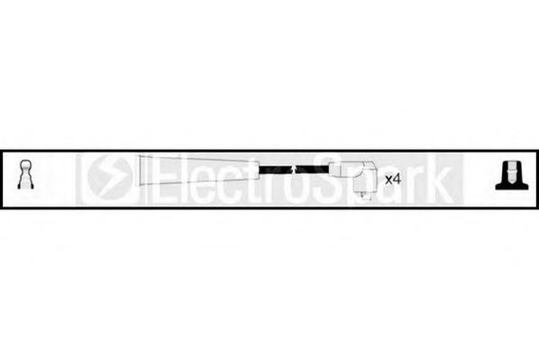 STANDARD OEK629 Комплект проводов зажигания для NISSAN NAVARA III (Ниссан Наvара 3) STANDARD OEK629 Комплект проводов зажигания для NISSAN NAVARA III (Ниссан Наvара 3)