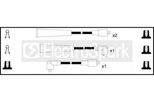 STANDARD OEK681 Комплект проводов зажигания для DAIHATSU HIJET (Дайхатсу Хижэт) STANDARD OEK681 Комплект проводов зажигания для DAIHATSU HIJET (Дайхатсу Хижэт)