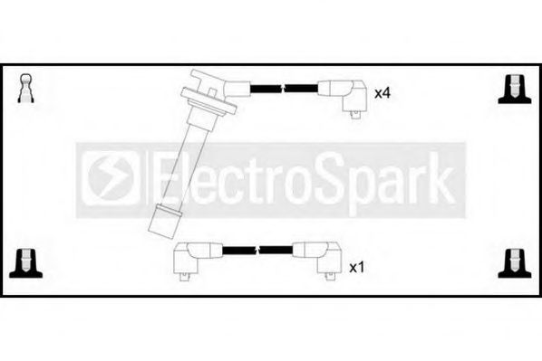 STANDARD OEK180 Комплект проводов зажигания для NISSAN PRIMERA (Ниссан Примера) STANDARD OEK180 Комплект проводов зажигания для NISSAN PRIMERA (Ниссан Примера)