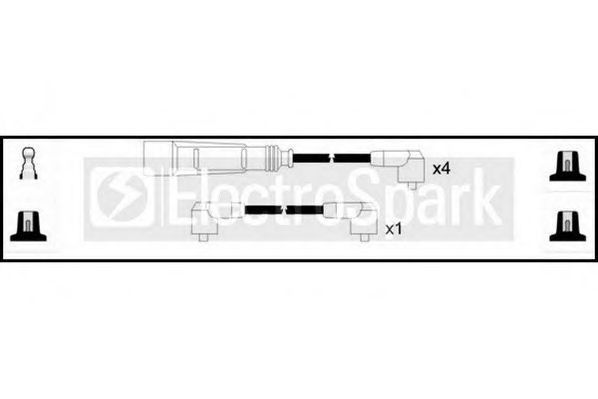 STANDARD OEK227 Комплект проводов зажигания для VOLKSWAGEN JETTA II (Фольксваген Жэтта 2) STANDARD OEK227 Комплект проводов зажигания для VOLKSWAGEN JETTA II (Фольксваген Жэтта 2)