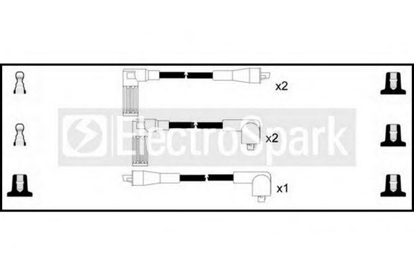 STANDARD OEK130 Комплект проводов зажигания для FIAT TEMPRA (Фиат Тэмпра) STANDARD OEK130 Комплект проводов зажигания для FIAT TEMPRA (Фиат Тэмпра)