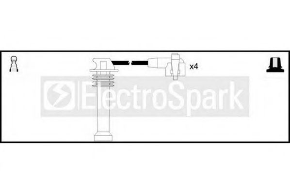 STANDARD OEK023 Комплект проводов зажигания для FORD ESCORT VII (Форд Эскорт 7) STANDARD OEK023 Комплект проводов зажигания для FORD ESCORT VII (Форд Эскорт 7)
