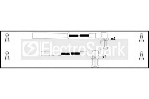 STANDARD OEK100 Комплект проводов зажигания для RENAULT LUTECIA I (Рено Лутэcиа и) STANDARD OEK100 Комплект проводов зажигания для RENAULT LUTECIA I (Рено Лутэcиа и)
