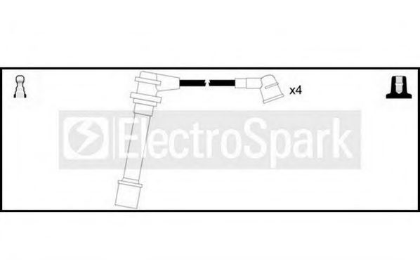 STANDARD OEK006 Комплект проводов зажигания для NISSAN MICRA II (Ниссан Микра 2) STANDARD OEK006 Комплект проводов зажигания для NISSAN MICRA II (Ниссан Микра 2)