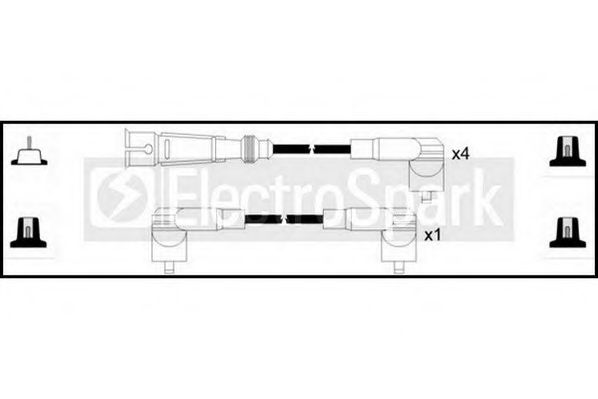 STANDARD OEK168 Комплект проводов зажигания для VOLKSWAGEN JETTA II (Фольксваген Жэтта 2) STANDARD OEK168 Комплект проводов зажигания для VOLKSWAGEN JETTA II (Фольксваген Жэтта 2)
