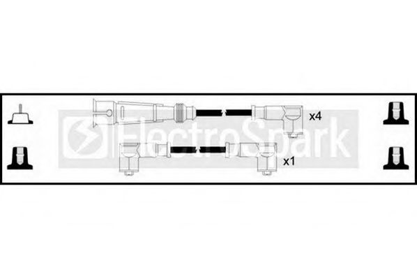 STANDARD OEK161 Комплект проводов зажигания для VOLKSWAGEN VANAGON III (Фольксваген Vанагон 3) STANDARD OEK161 Комплект проводов зажигания для VOLKSWAGEN VANAGON III (Фольксваген Vанагон 3)