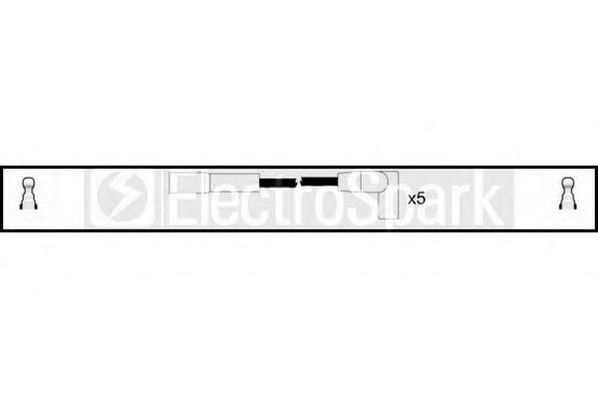 STANDARD OEK036 Комплект проводов зажигания для OPEL CORSA A (Опель Cорса а) STANDARD OEK036 Комплект проводов зажигания для OPEL CORSA A (Опель Cорса а)