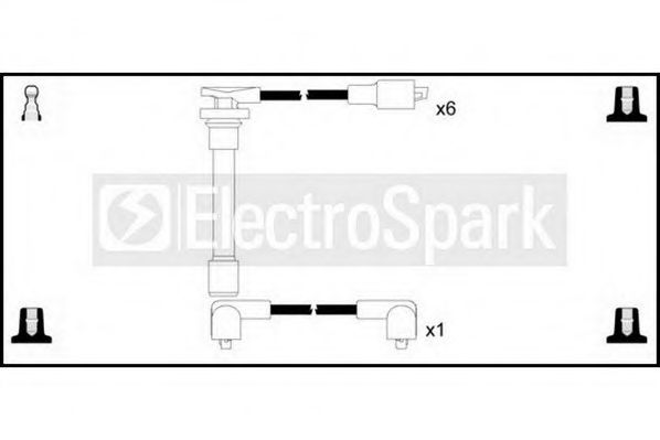 STANDARD OEK207 Комплект проводов зажигания для JAGUAR VANDEN PLAS (Ягуар Vандэн плас) STANDARD OEK207 Комплект проводов зажигания для JAGUAR VANDEN PLAS (Ягуар Vандэн плас)