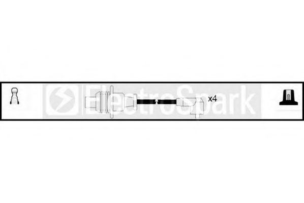 STANDARD OEK082 Комплект проводов зажигания для CITROËN JUMPER (CитроËн Жумпэр) STANDARD OEK082 Комплект проводов зажигания для CITROËN JUMPER (CитроËн Жумпэр)