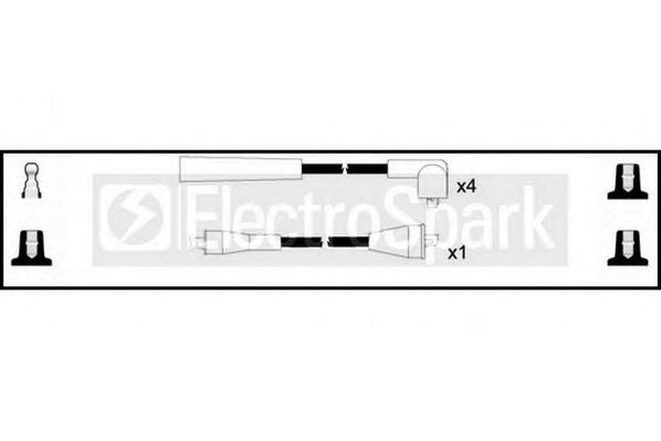 STANDARD OEK084 Комплект проводов зажигания для MAZDA GLC II (Мазда Глc 2) STANDARD OEK084 Комплект проводов зажигания для MAZDA GLC II (Мазда Глc 2)