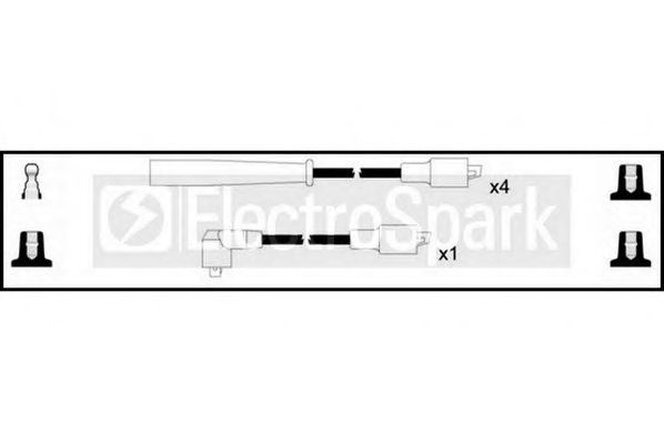 STANDARD OEK234 Комплект проводов зажигания для MAZDA 626 III (Мазда 626 3) STANDARD OEK234 Комплект проводов зажигания для MAZDA 626 III (Мазда 626 3)
