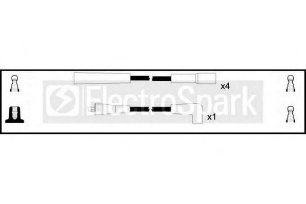 STANDARD OEK267 Комплект проводов зажигания для FORD GRANADA I (Форд Гранада и) STANDARD OEK267 Комплект проводов зажигания для FORD GRANADA I (Форд Гранада и)