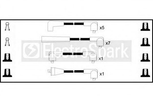 STANDARD OEK913 Комплект проводов зажигания для JAGUAR VANDEN PLAS (Ягуар Vандэн плас) STANDARD OEK913 Комплект проводов зажигания для JAGUAR VANDEN PLAS (Ягуар Vандэн плас)