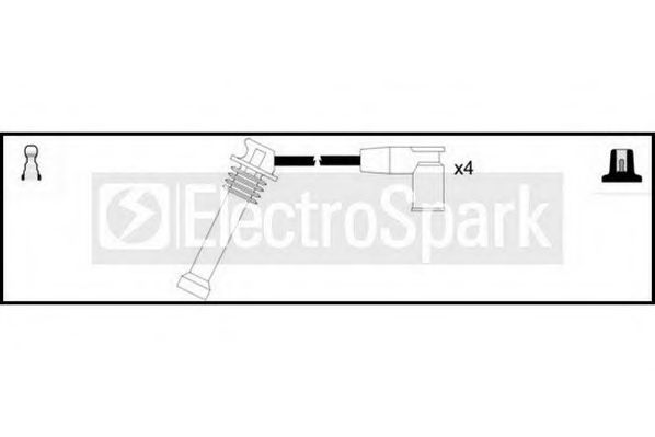 STANDARD OEK707 Комплект проводов зажигания для FORD (Форд) STANDARD OEK707 Комплект проводов зажигания для FORD (Форд)