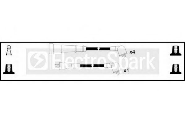 STANDARD OEK563 Комплект проводов зажигания для NISSAN PULSAR I (Ниссан Пулсар и) STANDARD OEK563 Комплект проводов зажигания для NISSAN PULSAR I (Ниссан Пулсар и)
