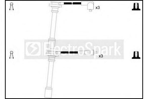 STANDARD OEK368 Комплект проводов зажигания для MITSUBISHI MONTERO SPORT (Митсубиши/митсубиси Монтэро спорт) STANDARD OEK368 Комплект проводов зажигания для MITSUBISHI MONTERO SPORT (Митсубиши/митсубиси Монтэро спорт)