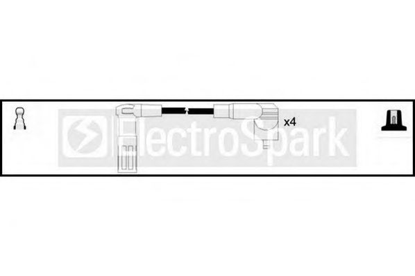 STANDARD OEK451 Комплект проводов зажигания для FIAT TEMPRA (Фиат Тэмпра) STANDARD OEK451 Комплект проводов зажигания для FIAT TEMPRA (Фиат Тэмпра)