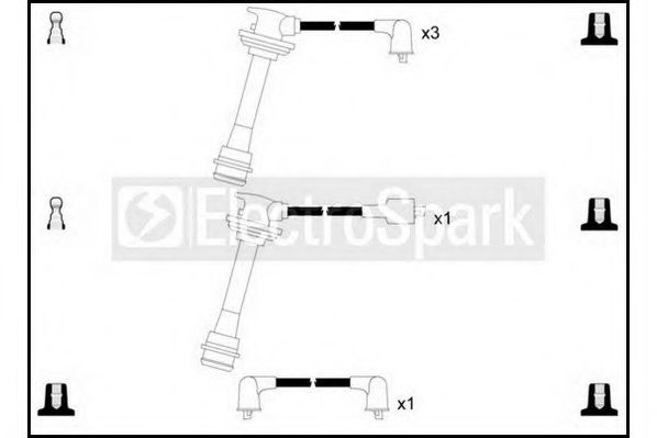 STANDARD OEK503 Комплект проводов зажигания для TOYOTA COROLLA SPRINTER (Тойота/тоета Cоролла спринтэр) STANDARD OEK503 Комплект проводов зажигания для TOYOTA COROLLA SPRINTER (Тойота/тоета Cоролла спринтэр)