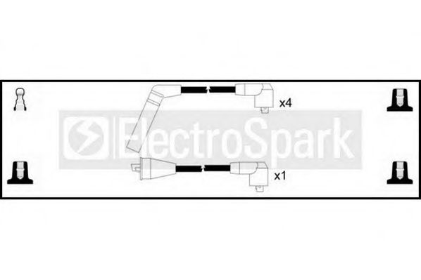 STANDARD OEK365 Комплект проводов зажигания для VOLKSWAGEN LT 28-35 I (Фольксваген Лт 28-35 и) STANDARD OEK365 Комплект проводов зажигания для VOLKSWAGEN LT 28-35 I (Фольксваген Лт 28-35 и)