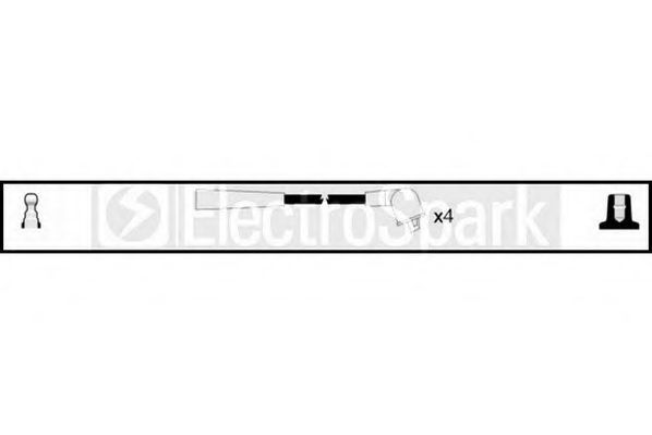 STANDARD OEK551 Комплект проводов зажигания для MAZDA 323 F/P VI (Мазда 323 ф/п vи) STANDARD OEK551 Комплект проводов зажигания для MAZDA 323 F/P VI (Мазда 323 ф/п vи)