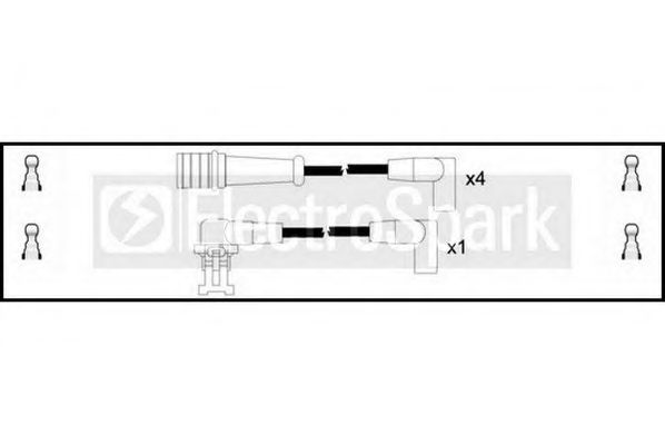 STANDARD OEK035 Комплект проводов зажигания для RENAULT SAFRANE (Рено Сафранэ) STANDARD OEK035 Комплект проводов зажигания для RENAULT SAFRANE (Рено Сафранэ)