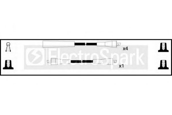 STANDARD OEK251 Комплект проводов зажигания для OPEL KADETT C (Опель Кадэтт c) STANDARD OEK251 Комплект проводов зажигания для OPEL KADETT C (Опель Кадэтт c)