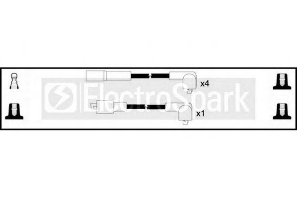 STANDARD OEK004 Комплект проводов зажигания для RENAULT FUEGO (Рено Фуэго) STANDARD OEK004 Комплект проводов зажигания для RENAULT FUEGO (Рено Фуэго)