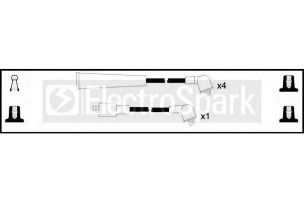 STANDARD OEK306 Комплект проводов зажигания для MAZDA PROCEED (Мазда Просид) STANDARD OEK306 Комплект проводов зажигания для MAZDA PROCEED (Мазда Просид)