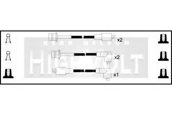 STANDARD OEF568 Комплект проводов зажигания для TOYOTA HIACE II (Тойота/тоета Хиаcэ 2) STANDARD OEF568 Комплект проводов зажигания для TOYOTA HIACE II (Тойота/тоета Хиаcэ 2)