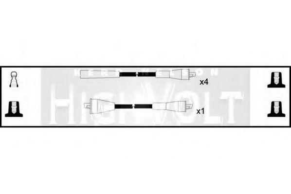 STANDARD OEF097 Комплект проводов зажигания для RENAULT ALLIANCE (Рено Аллианcэ) STANDARD OEF097 Комплект проводов зажигания для RENAULT ALLIANCE (Рено Аллианcэ)
