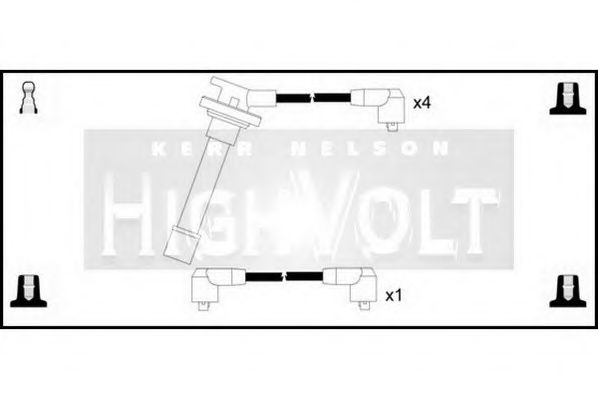 STANDARD OEF061 Комплект проводов зажигания для NISSAN PRIMERA (Ниссан Примера) STANDARD OEF061 Комплект проводов зажигания для NISSAN PRIMERA (Ниссан Примера)