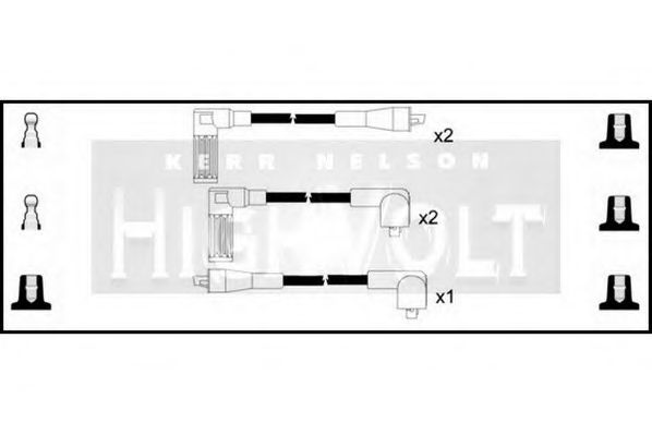 STANDARD OEF146 Комплект проводов зажигания для FIAT TEMPRA (Фиат Тэмпра) STANDARD OEF146 Комплект проводов зажигания для FIAT TEMPRA (Фиат Тэмпра)